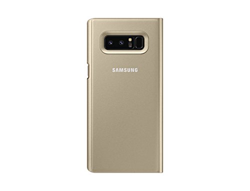 SAMSUNG GALAXY NOTE 8 CLEAR VIEW STANDING COVER GOLD